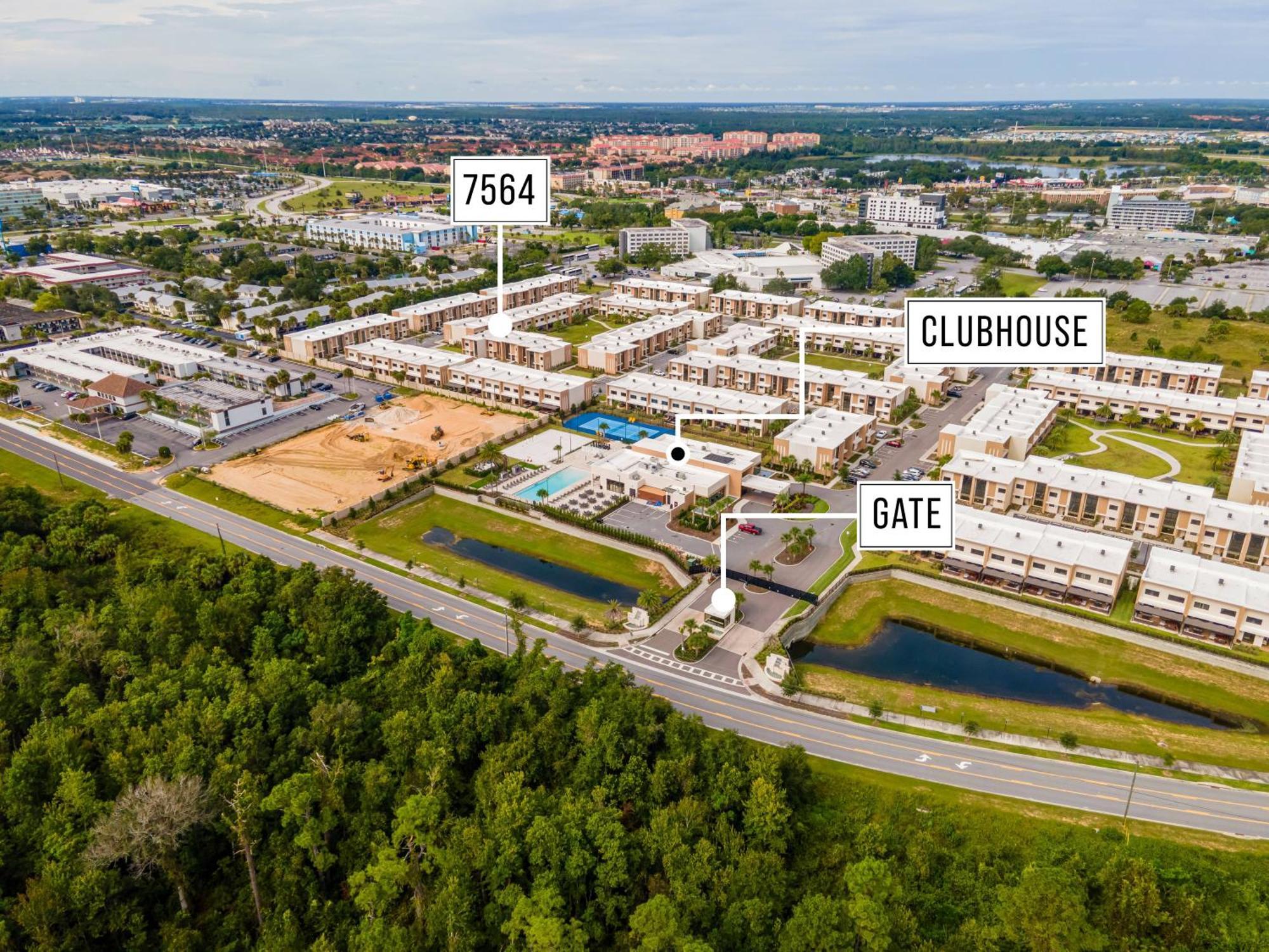 7564 Magic Village 3 Suites Jacuzzi Bbq 8 Min Disney Orlando Bagian luar foto